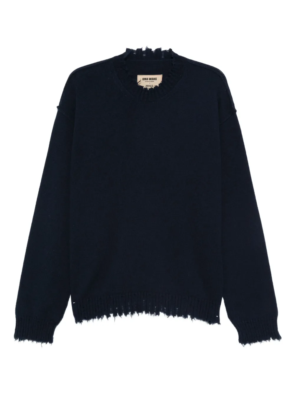 Uma Wang cashmere jumper | Blue | Image 1