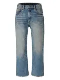 R13 embroidered-pocket jeans - Blue