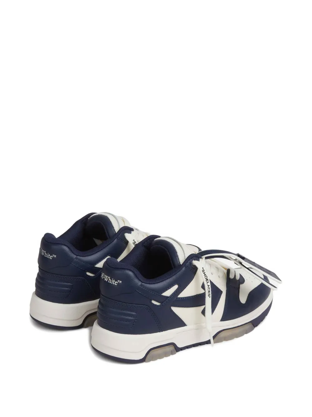 Off-White Out Of Office leather sneakers Wit