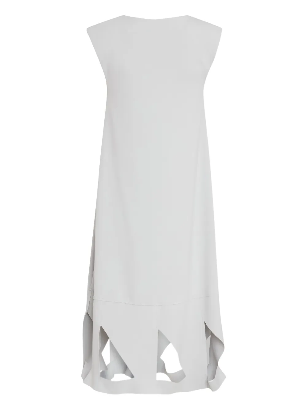 Gloria Coelho Uitgesneden midi-jurk - Grijs