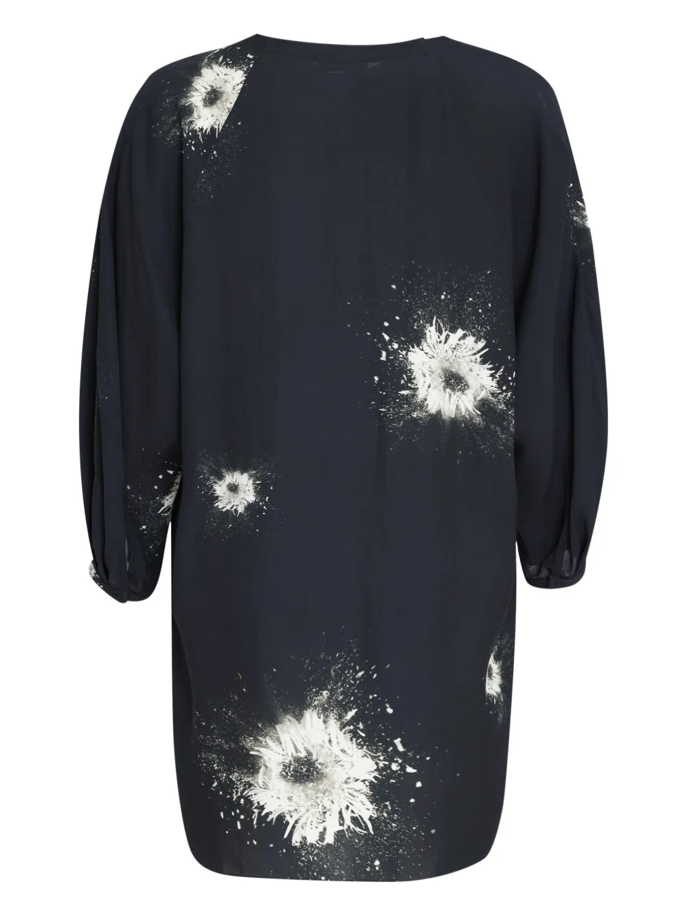 Gloria Coelho Shirt met bloemenprint - Blauw