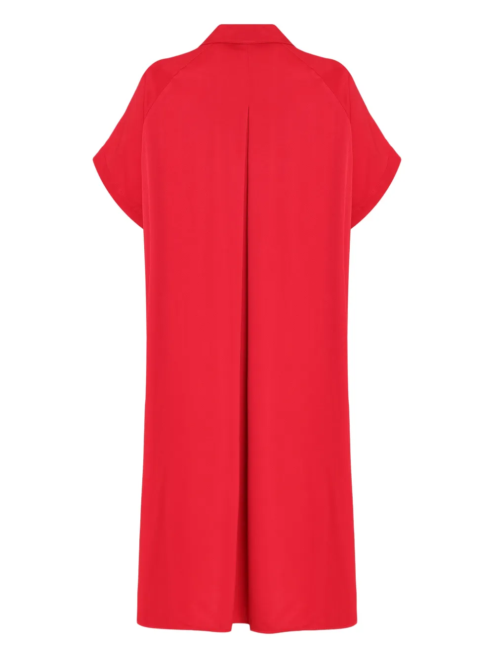  Gloria Coelho Button Flap-pocket Dress - Red 