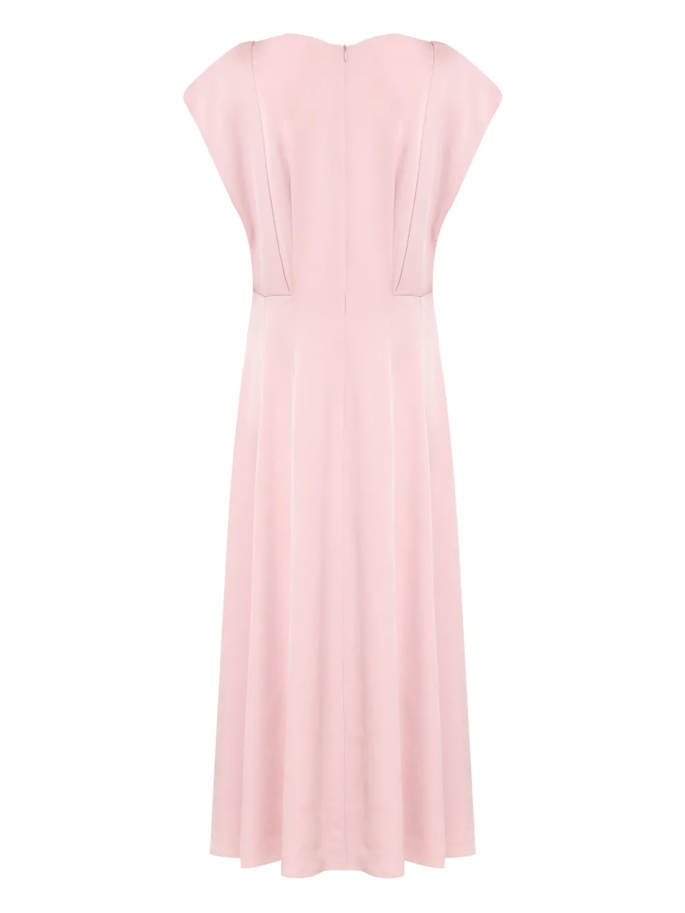 Gloria Coelho Roze maxi-jurk