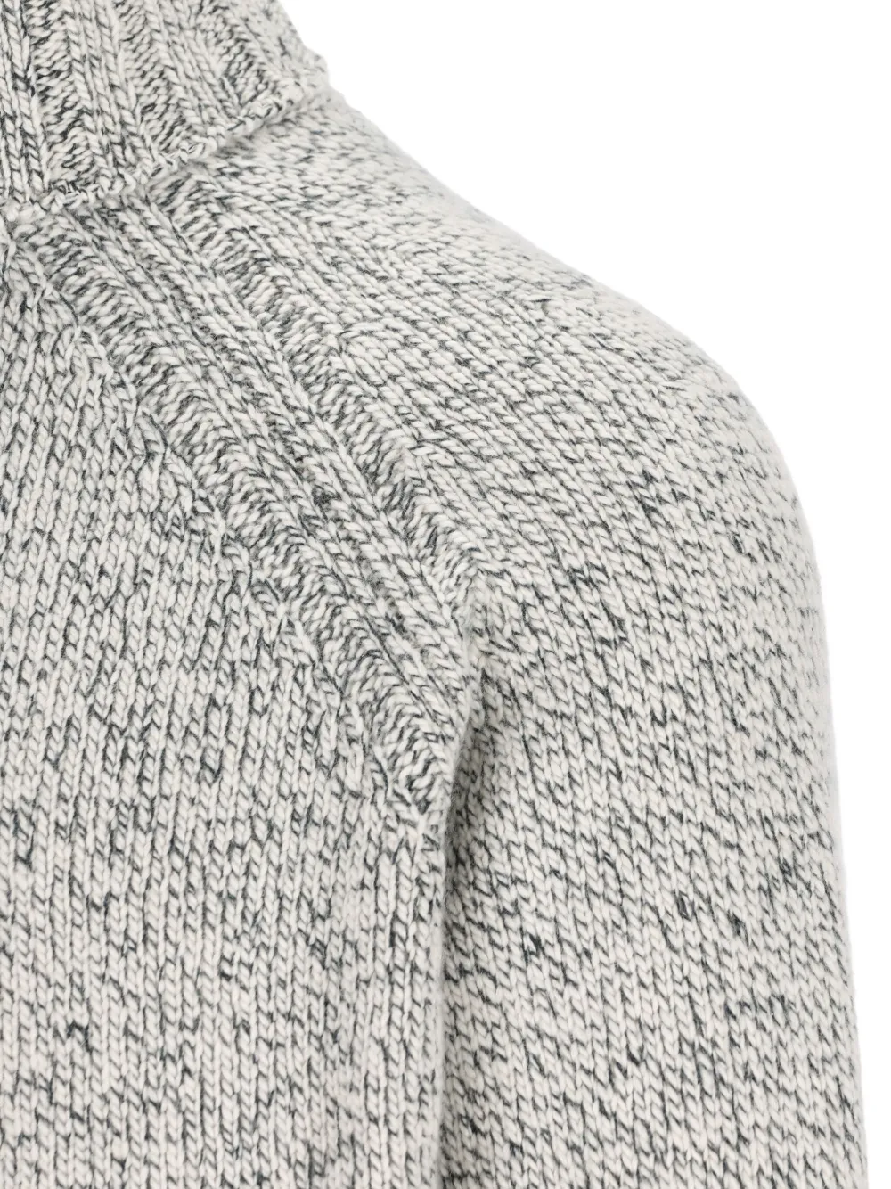 Zegna High-neck Raglan-sleeve Sweater In Multi