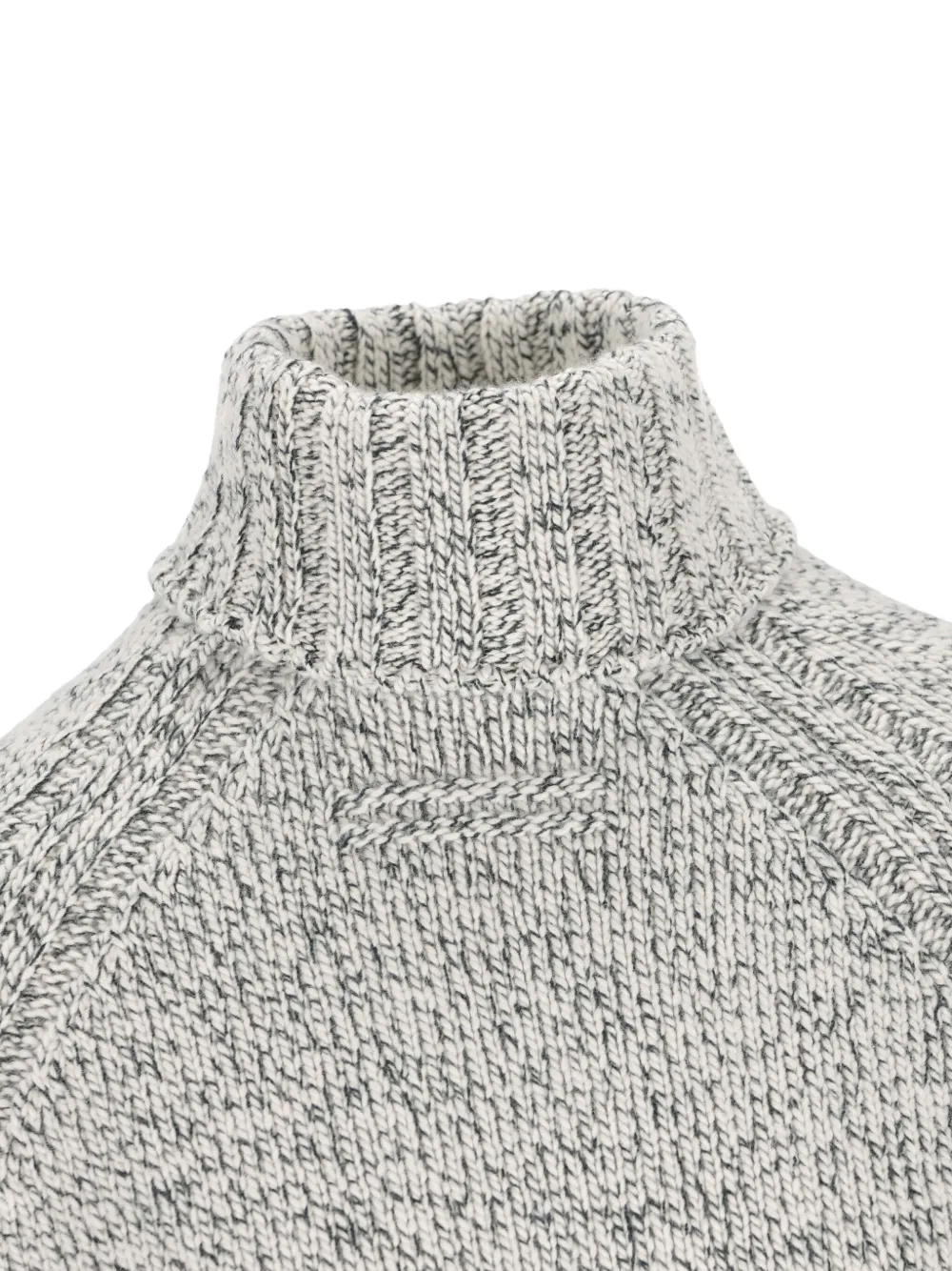 Zegna High-neck Raglan-sleeve Sweater In Multi