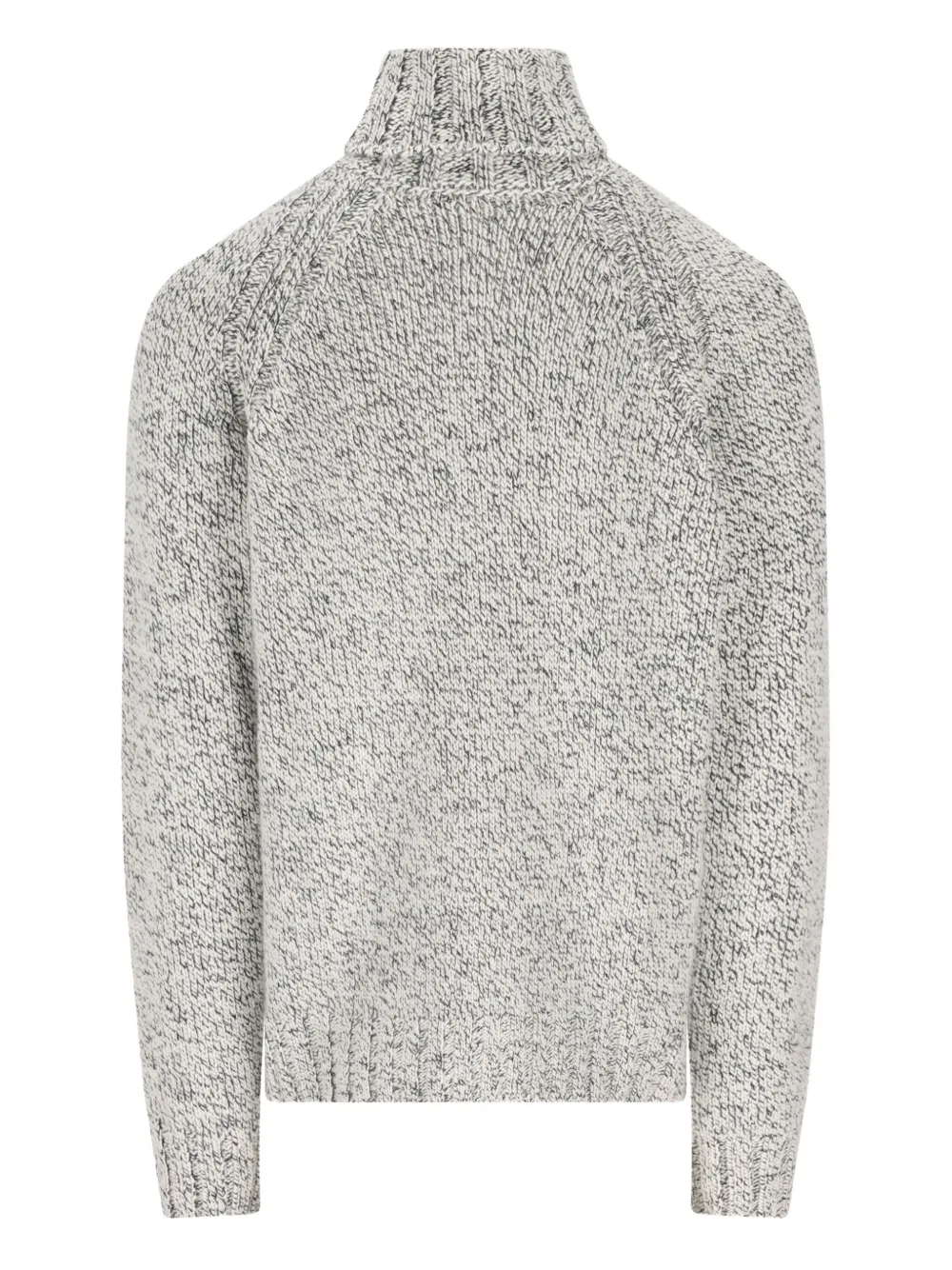 Zegna High-neck Raglan-sleeve Sweater In Multi