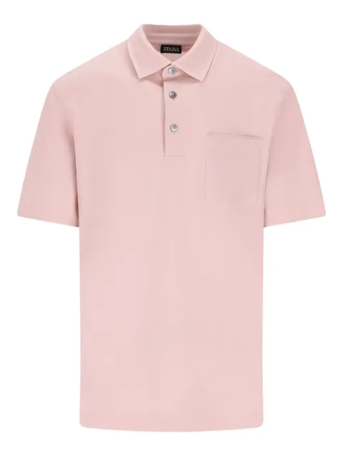 Zegna chest-pocket polo shirt