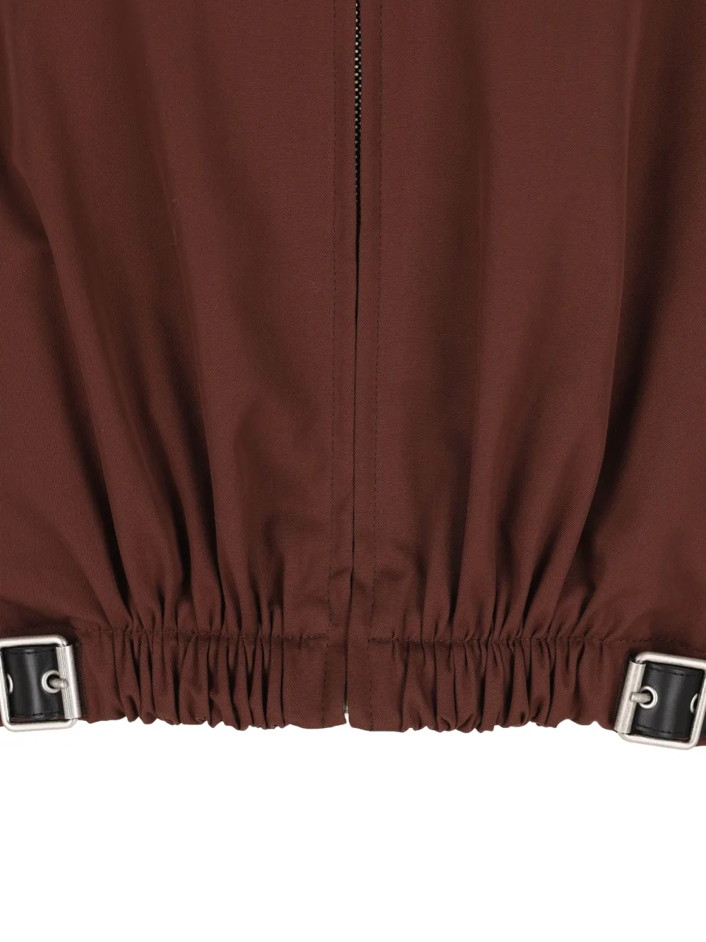 LOEWE Jack met rits en gespzoom Bruin