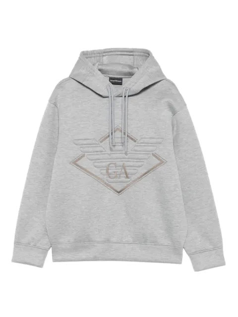 Emporio Armani hoodie con logo bordado