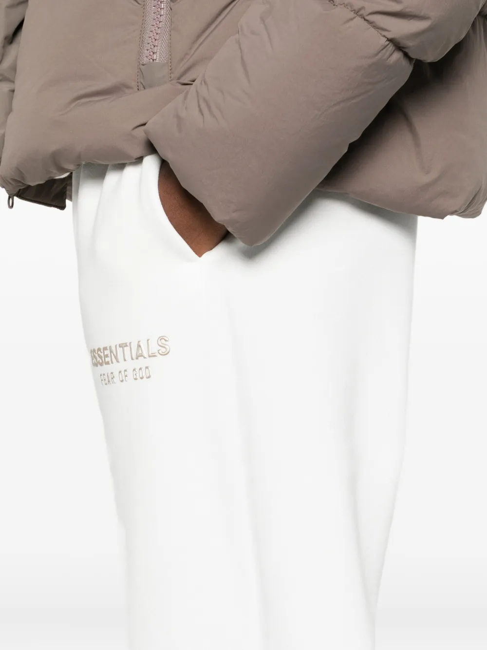 Fear Of God Drawstring-waist Track Pants In White