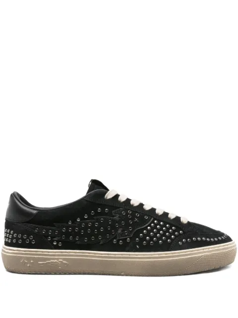 Enterprise Japan studded suede low-top sneakers
