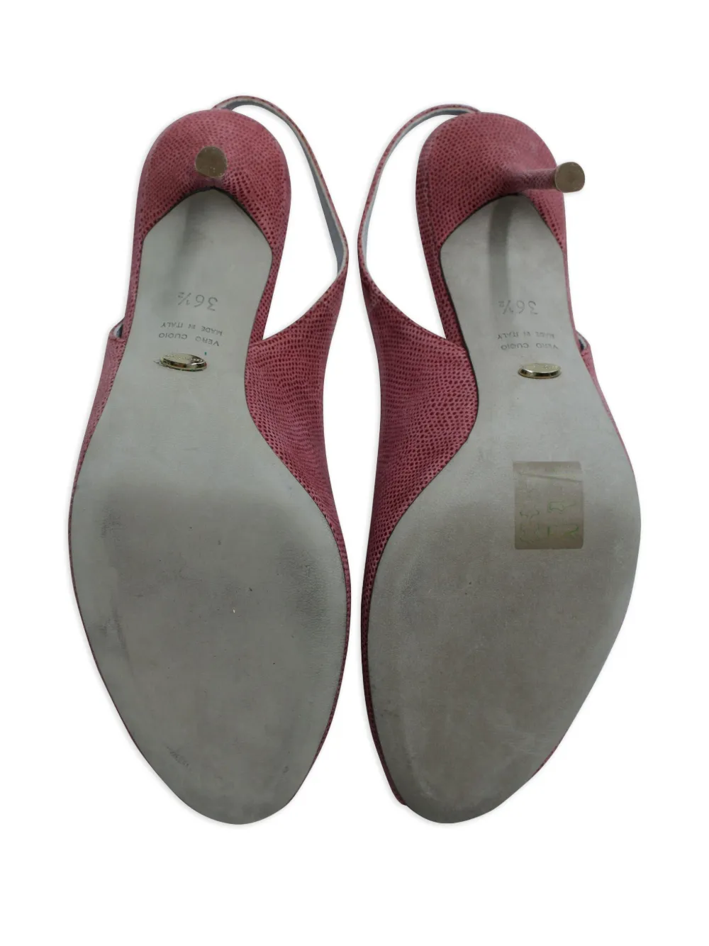 Textured Slingback Sandals