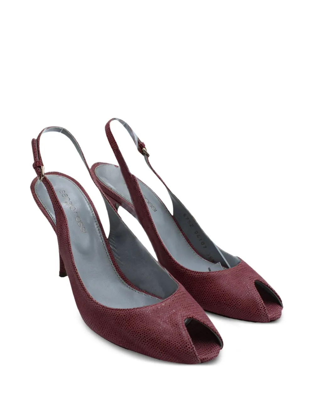 Sergio Rossi Vintage textured slingback sandals | Image 2