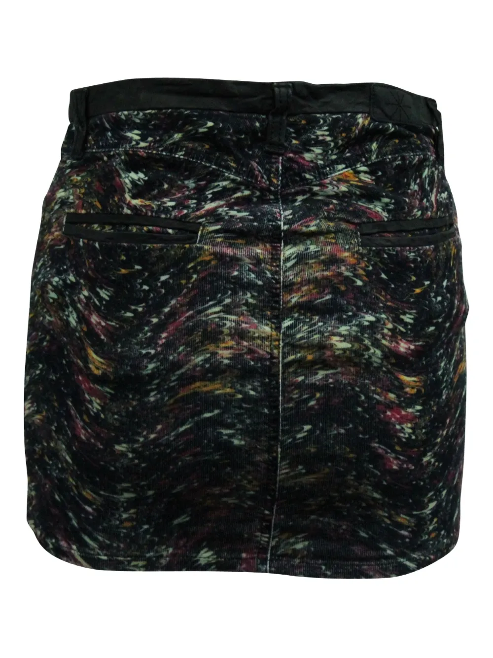 Isabel Marant Vintage tweed mini skirt - Zwart