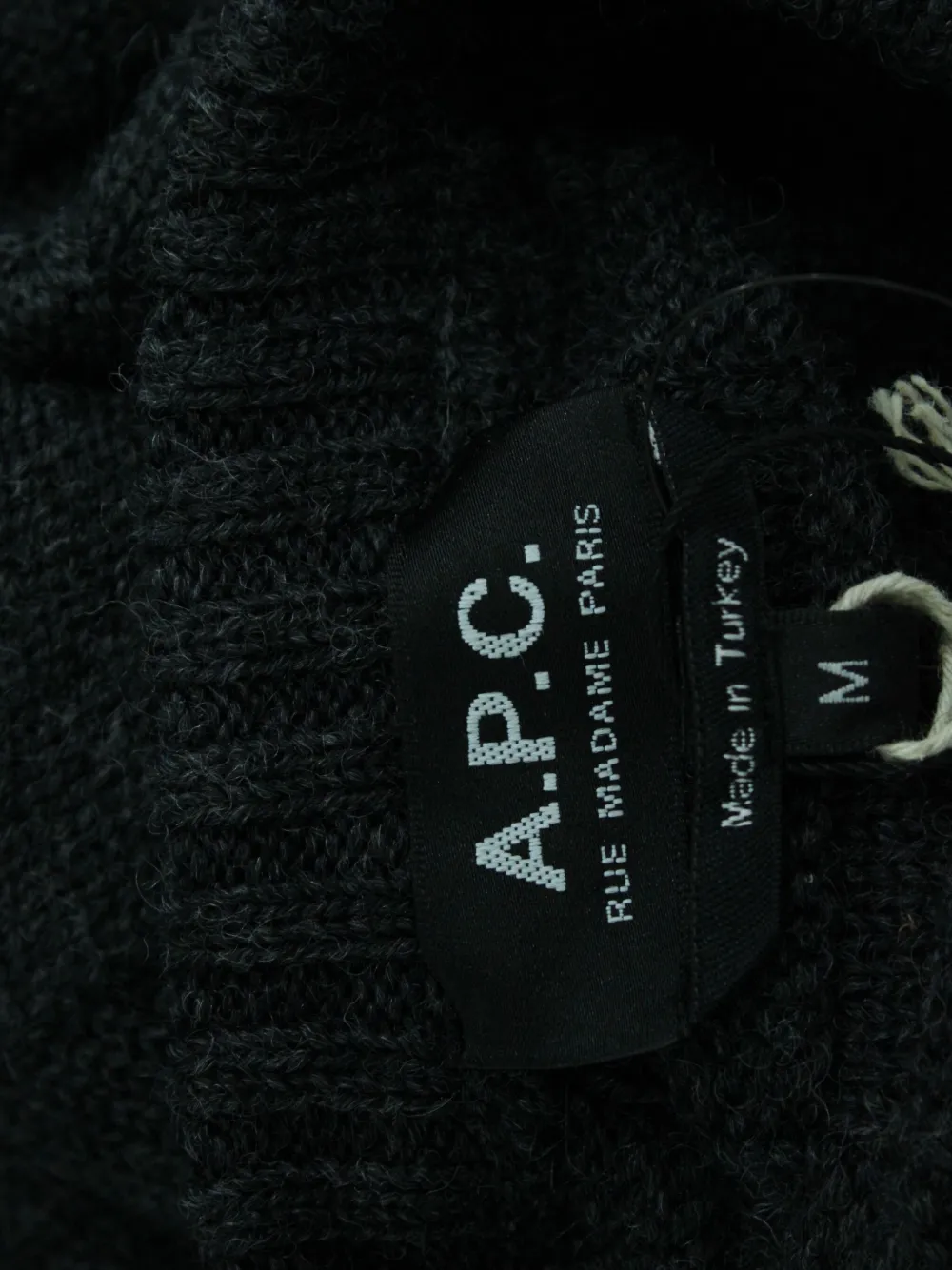 Pre-owned Apc Wool Sweater In Gray