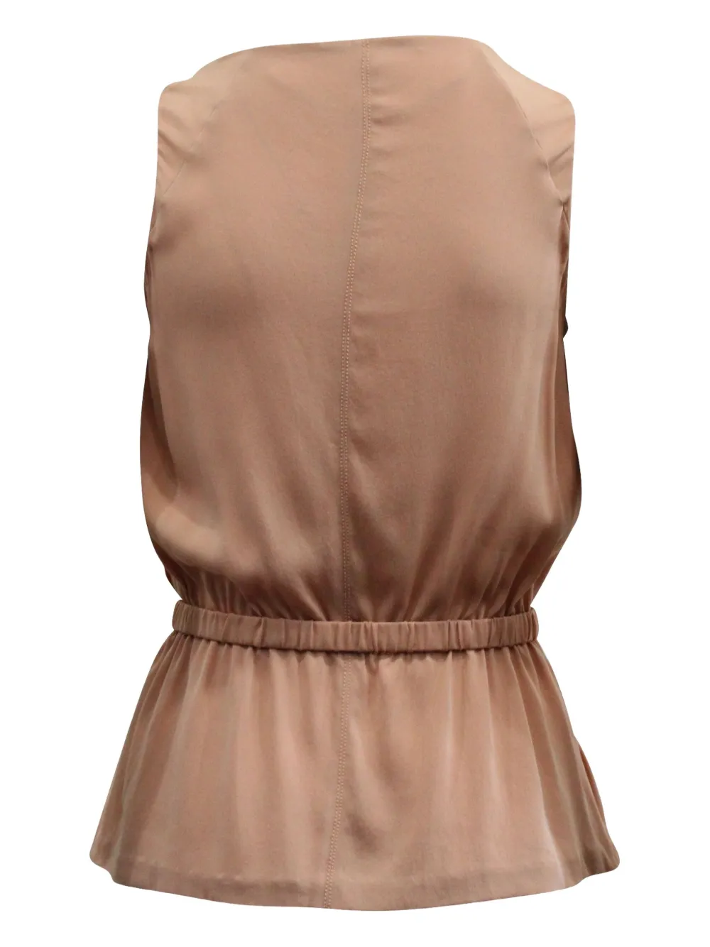 Diane Von Furstenberg Vintage sleeveless peplum blouse | Image 2