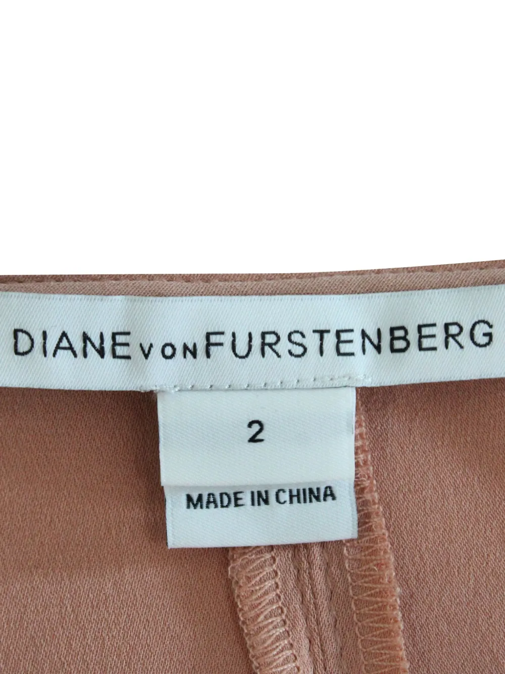 Pre-owned Diane Von Furstenberg Vintage Sleeveless Peplum Blouse In Pink