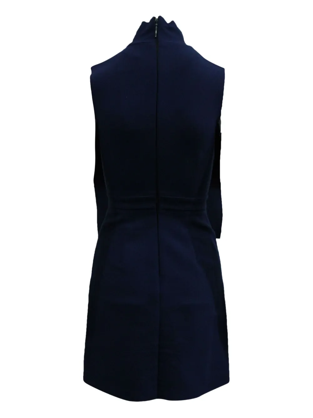 MSGM turtleneck mini dress - Blauw