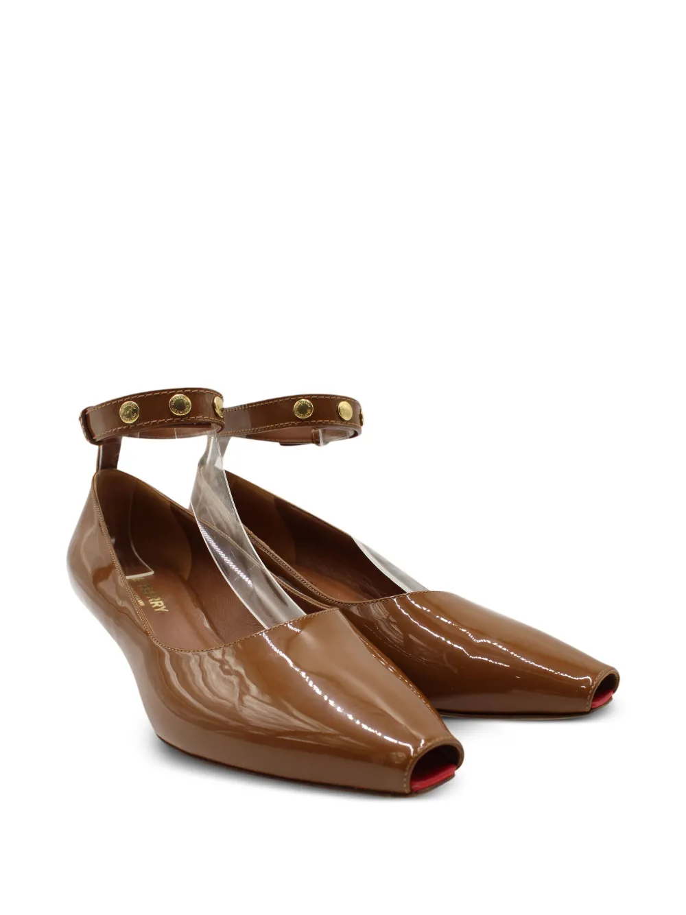 Burberry Pre-Owned Dill leather pumps - Bruin
