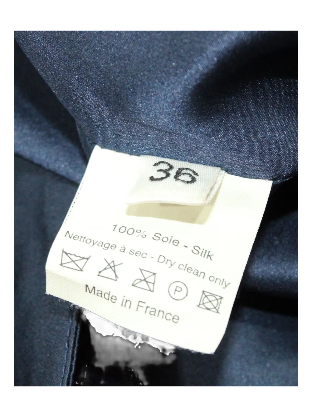 Lanvin Pre-Owned belted silk dress - Blauw