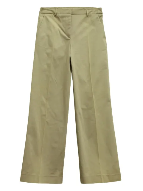 Red Valentino Vintage 2000s high-waisted flared trousers