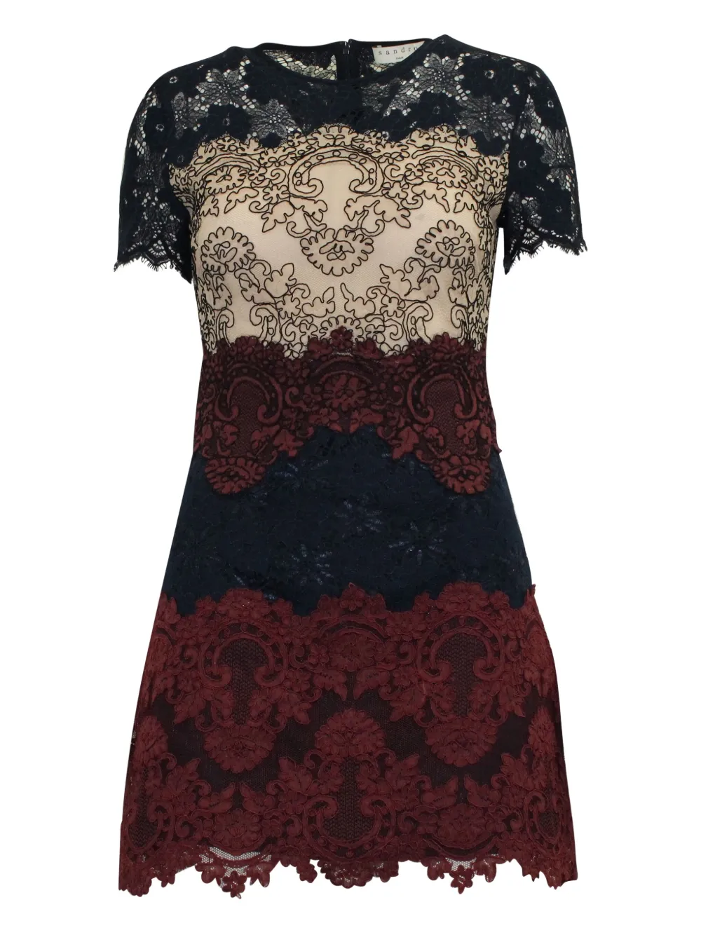 SANDRO lace mini dress | Black | Image 1