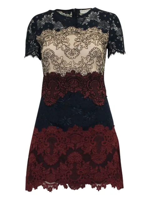 SANDRO lace mini dress