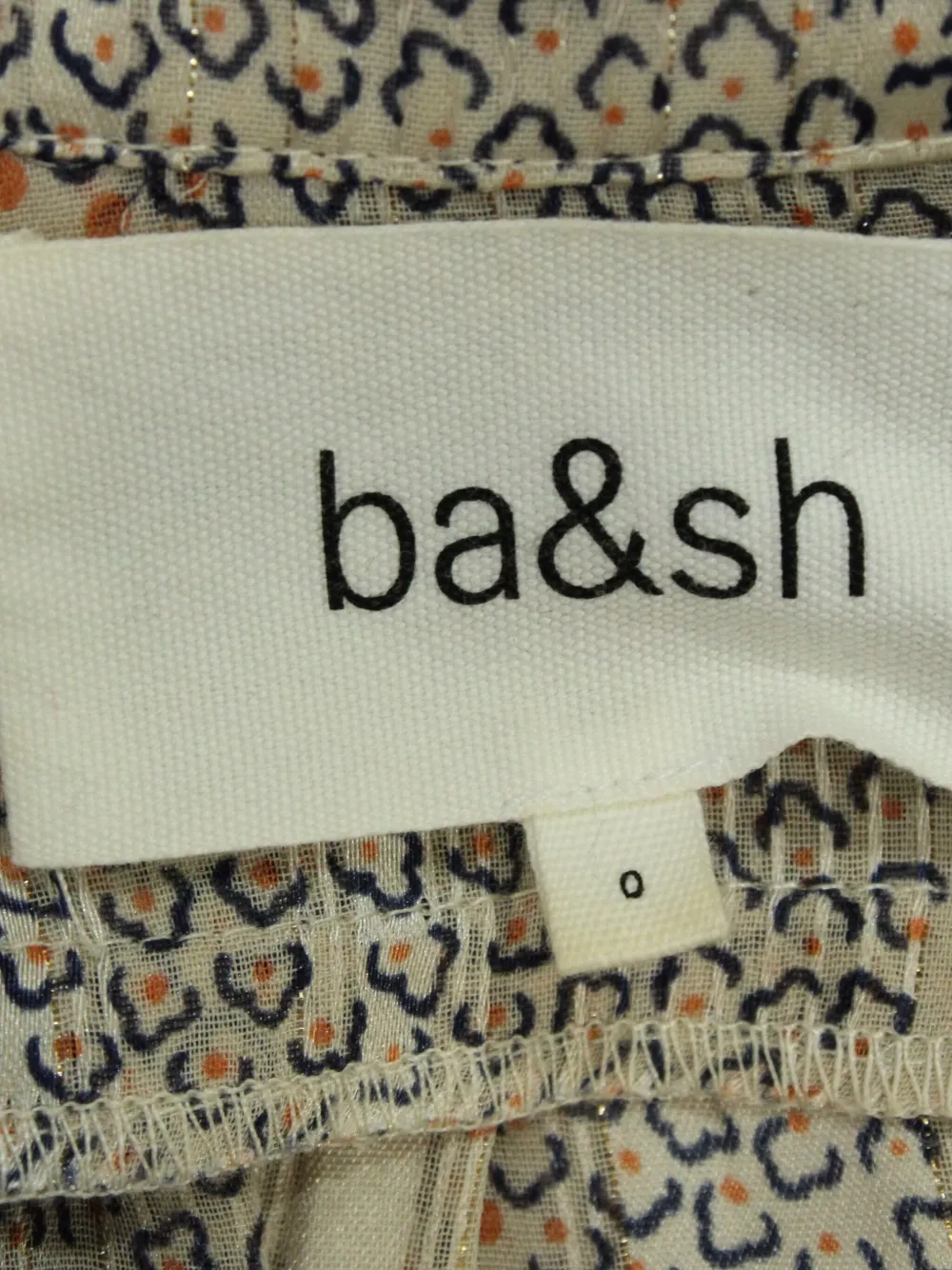 Pre-owned Ba&sh Silk Blouse In Green