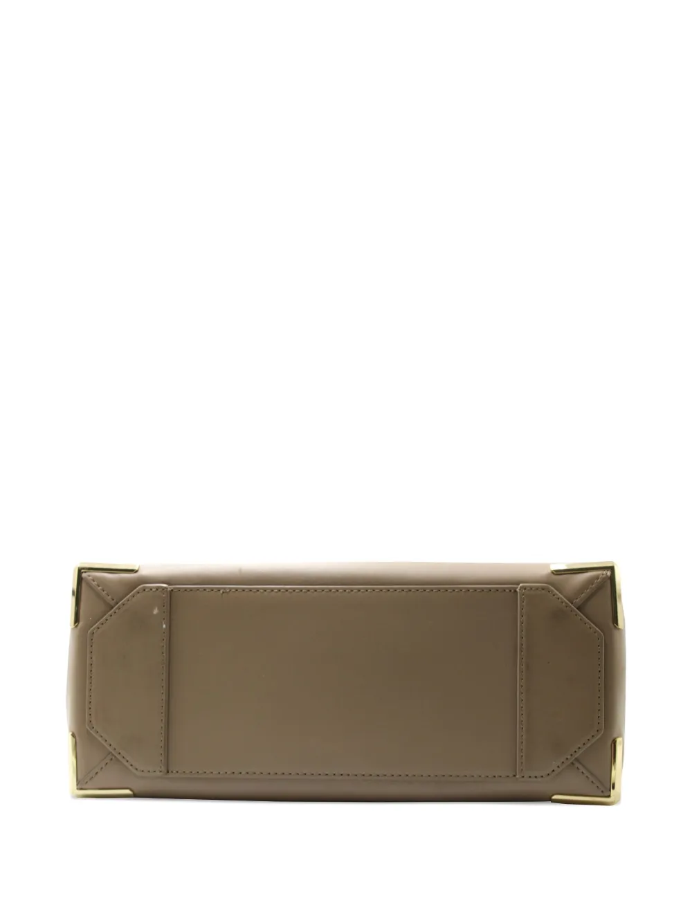Pre-owned Alexander Wang Marion Skeletal Leather Handbag In Neutral
