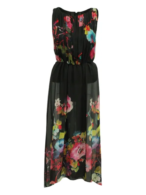 alice + olivia Aron floral-print dress