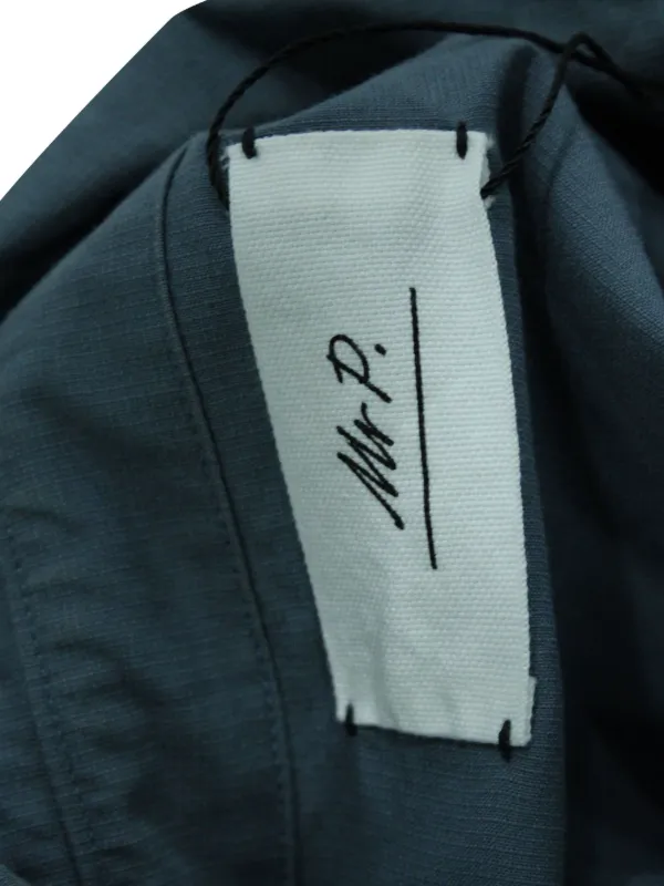 Mr P. Cotton Shirt | Blue | FARFETCH ZA