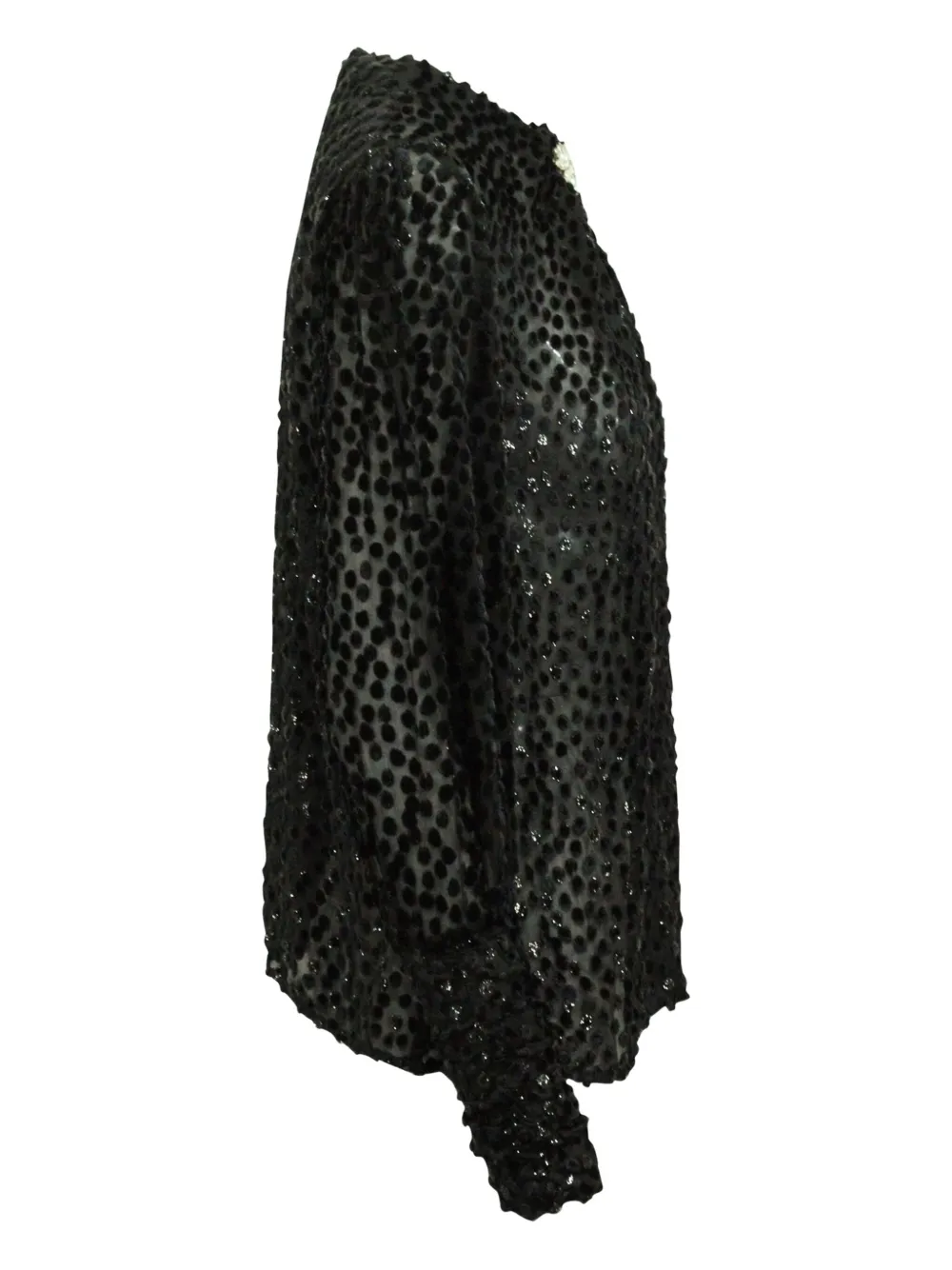 Dodo Bar Or embellishment puff-sleeve blouse | Image 2