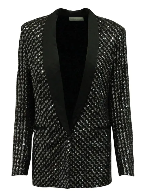 SANDRO sequined tailored blazer
