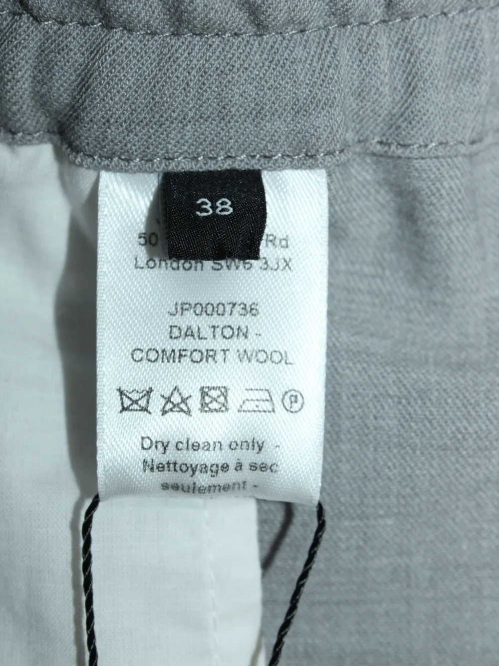 Pre-owned Joseph Elasticated-waist Trousers In Gray