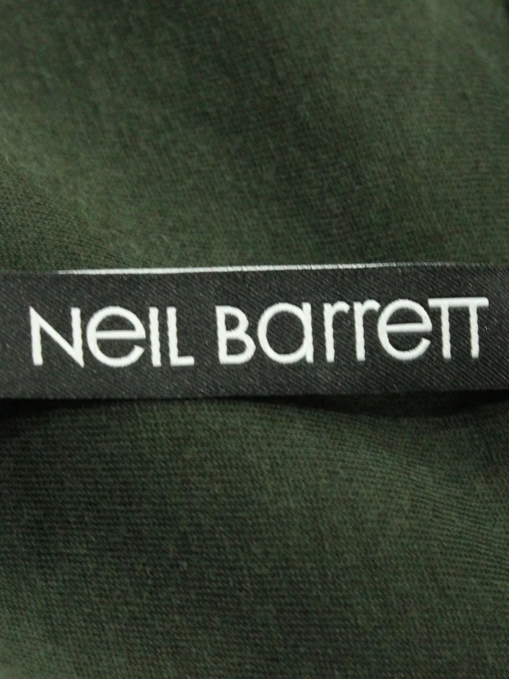 Pre-owned Neil Barrett Geometric-pattern Sweatshirt In Green