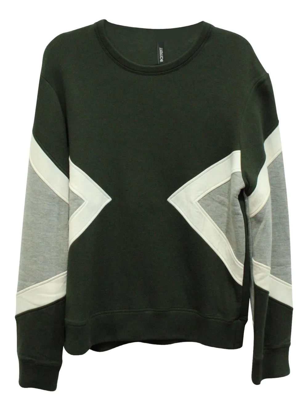 Pre-owned Neil Barrett Geometric-pattern Sweatshirt In Green