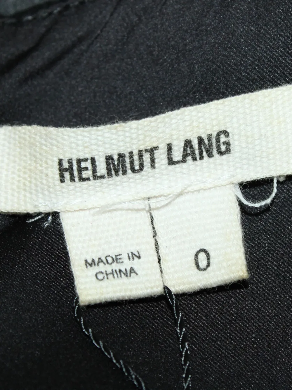 Pre-owned Helmut Lang Sleeveless Mini Dress In Black