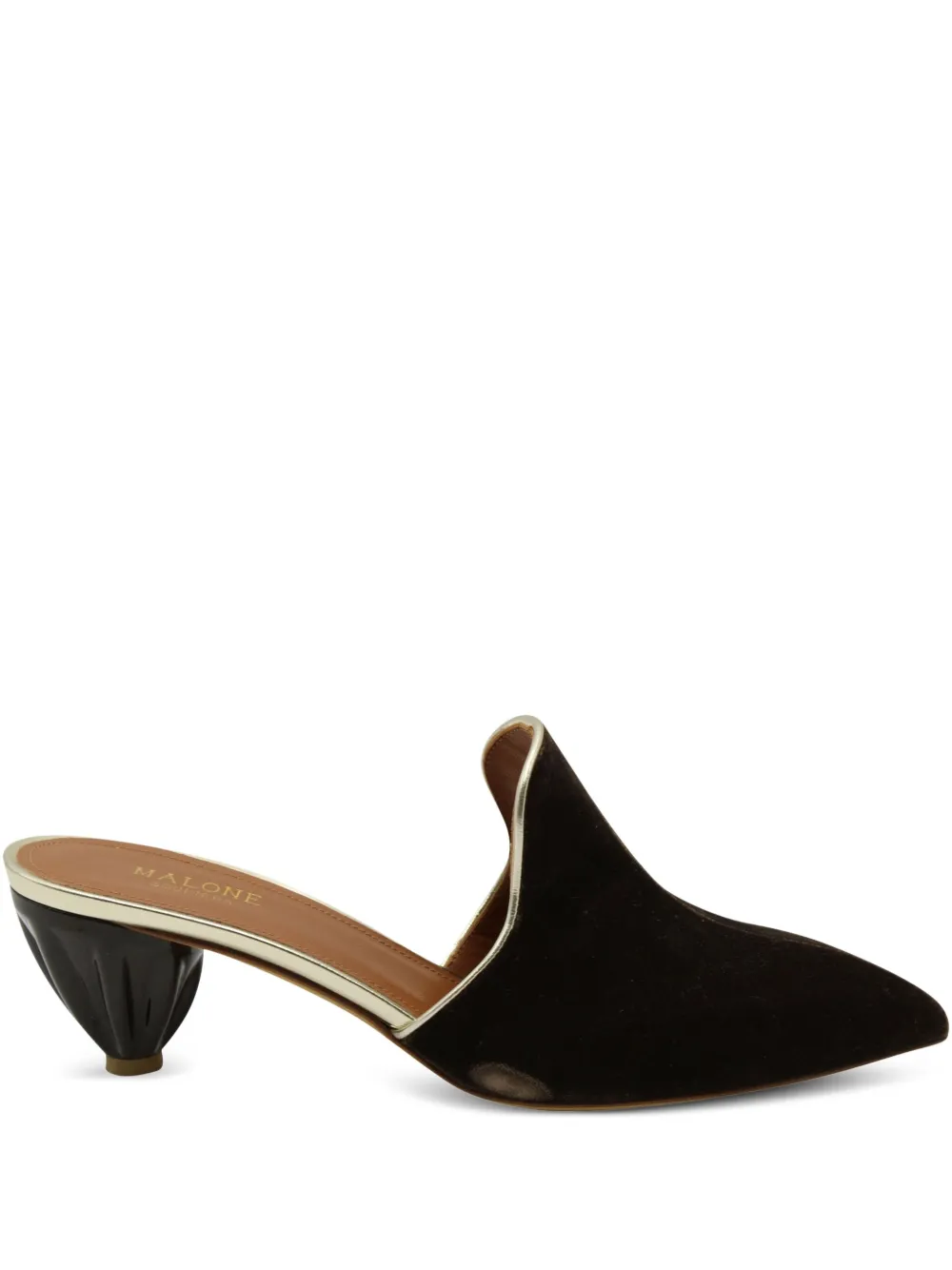 Malone Souliers Marianne pointed-toe heeled mules | Brown | Image 1