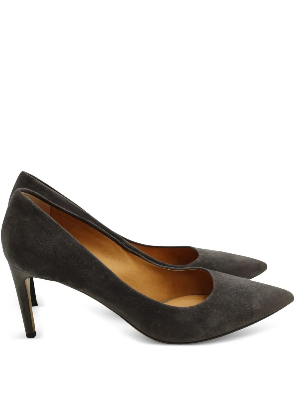 Isabel Marant Vintage pointed-toe suede pumps | Grey | Image 1