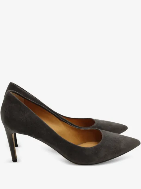 Isabel Marant Vintage pointed-toe suede pumps