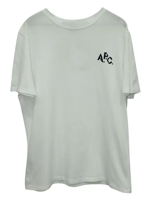 A.P.C. logo-print T-shirt