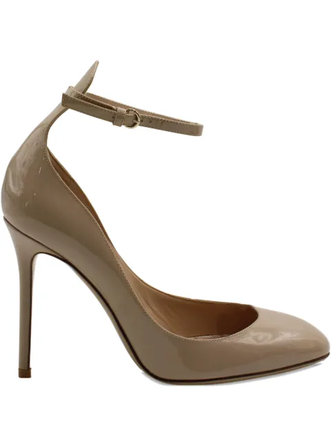 Mario Valentino Vintage ankle-strap stiletto-heel pumps
