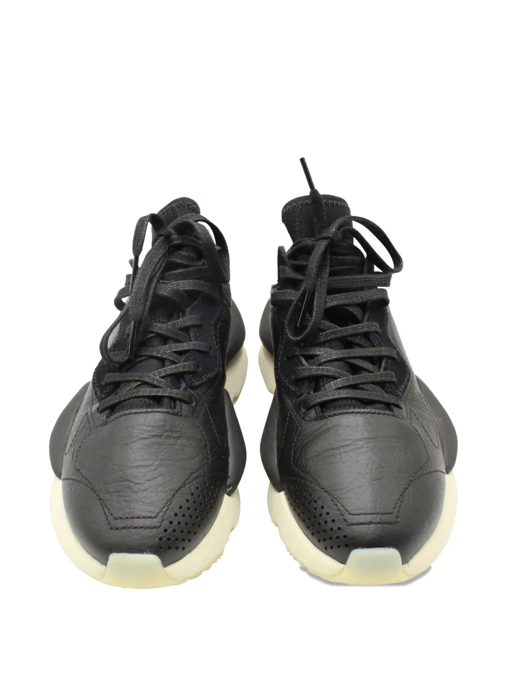 Pre-owned Y-3 Kaiwa Gx-1053 Sneakers In Black
