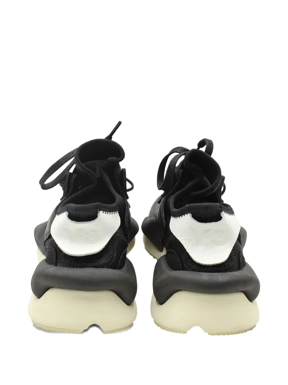 Pre-owned Y-3 Kaiwa Gx-1053 Sneakers In Black