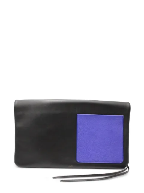 Celine Pre-Owned folded leather clutch bag