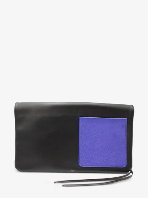 Celine Pre-Owned folded leather clutch bag