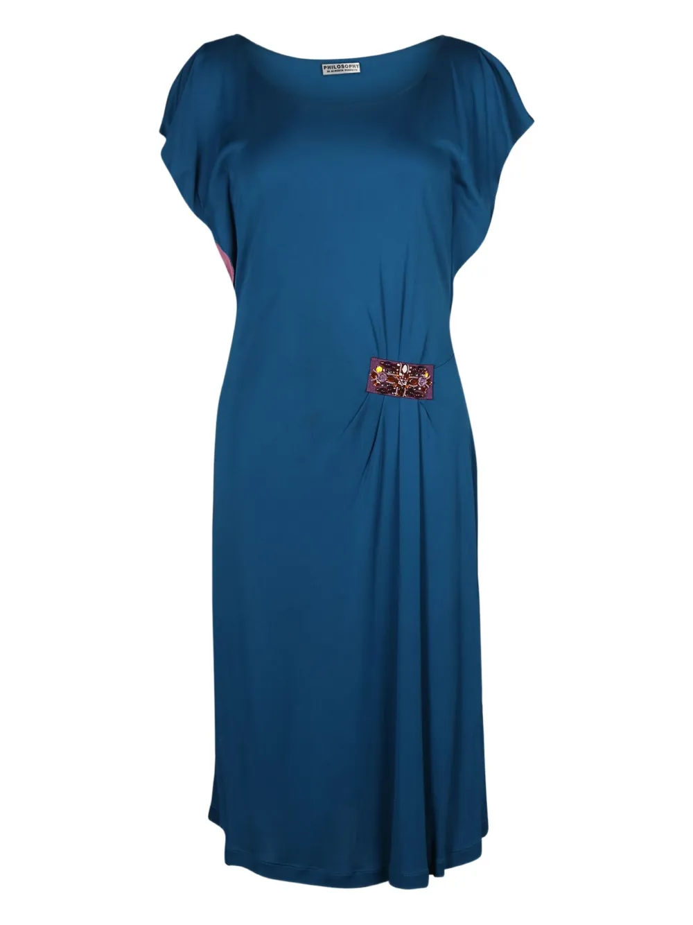 Philosophy Di Alberta Ferretti Vintage embellished midi dress | Blue | Image 1