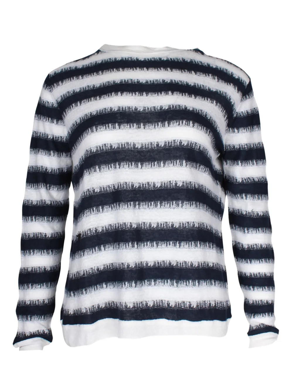 Christian Dior Pre-Owned Maglione a righe - Blu