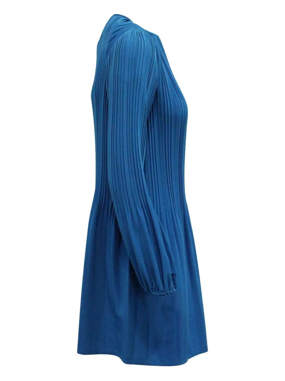 Maje pleated shift dress - Blauw
