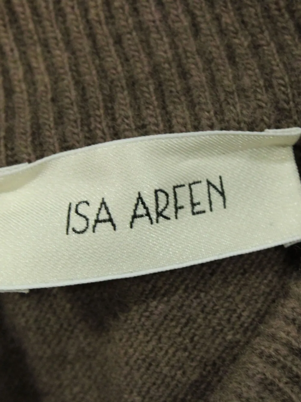 Pre-owned Isa Arfen Tie-knot Wool Sweater In Green